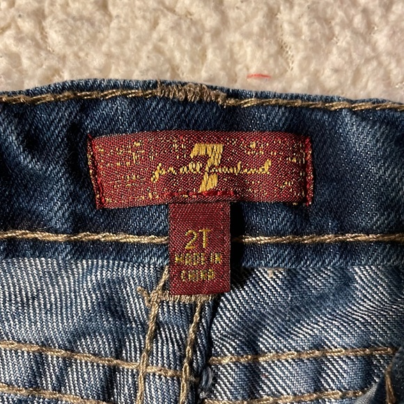 7 For All Mankind Kids Jeans - Picture 5 of 8